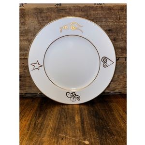 Vintage Yet New Holiday Wishes Platinum by JCPENNEY Dinner Plate (9 available)